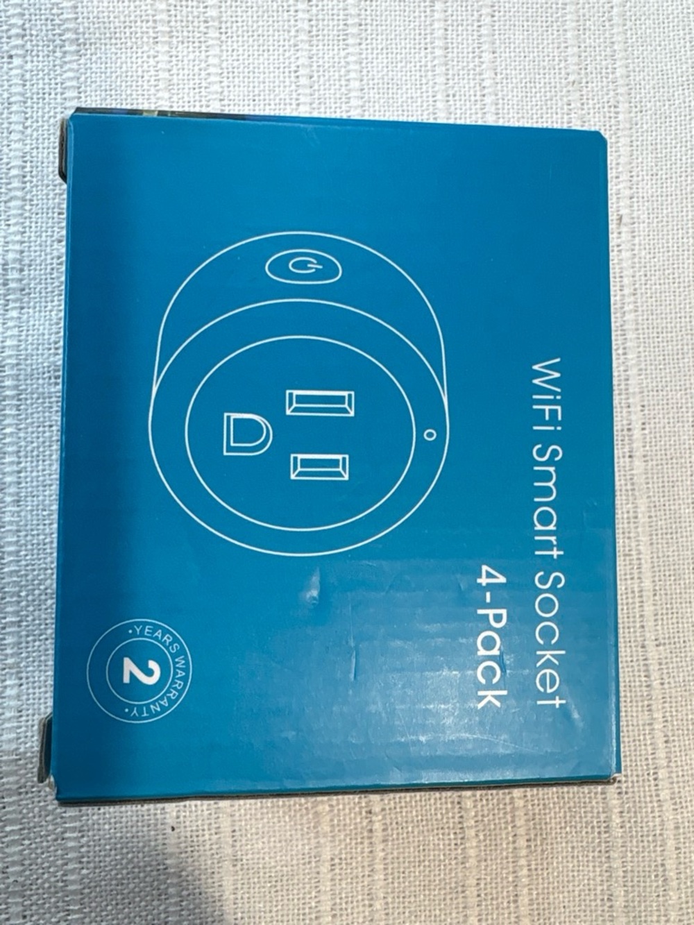 Esicoo Wi-Fi Smart Socket White Compact 4-Pack NIB Smart Home Outlets